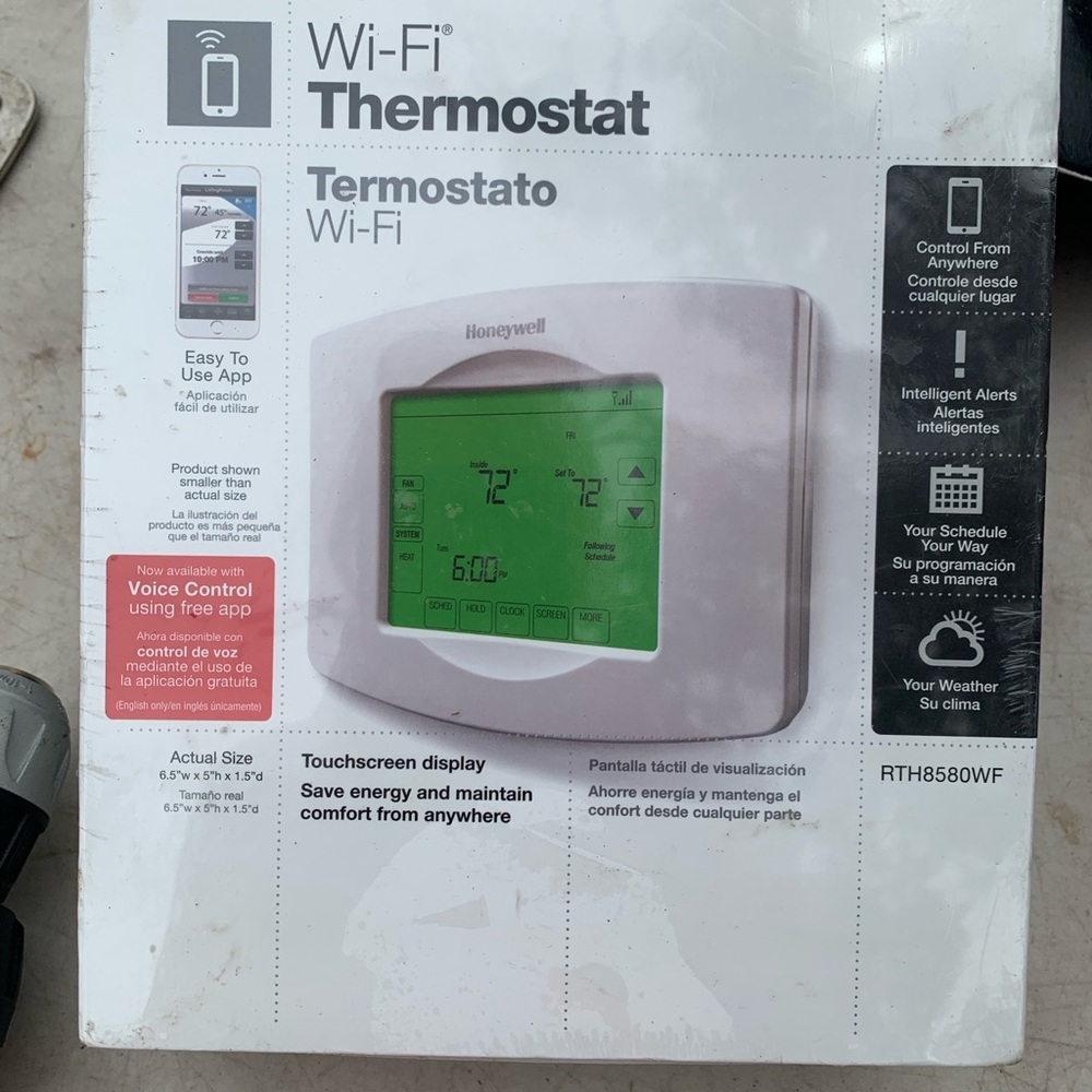 Honeywell Wi-Fi Thermostat - White